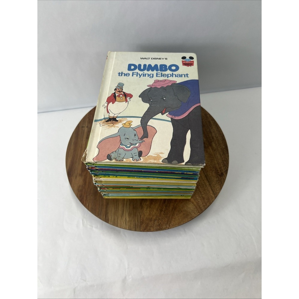 Disney Childrens Books Huge Lot (18) From 1973 - 1981. Vintage. Very Good Cond